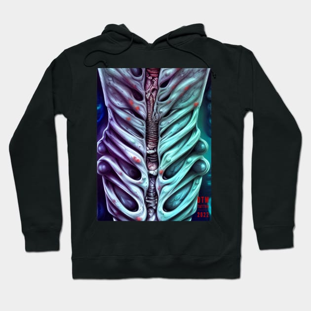 Weird bio organic Hoodie by Dannythemachine